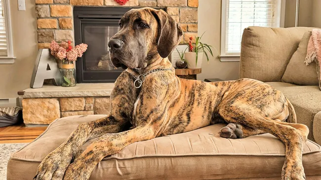 Немецкий дог ростом 97,5 сантиметров стал самой высокой собакой на планете