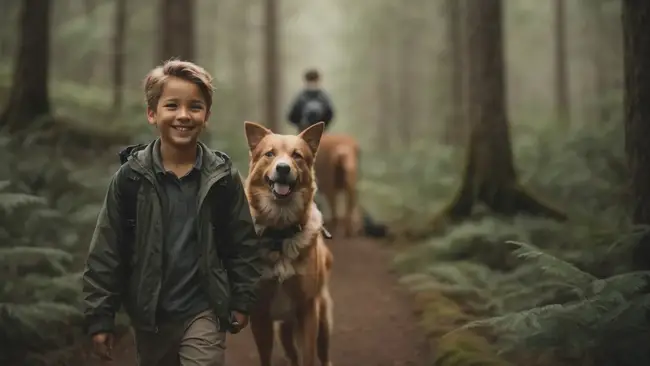 Ветеринар рассказал, как безопасно гулять с собакой в лесу