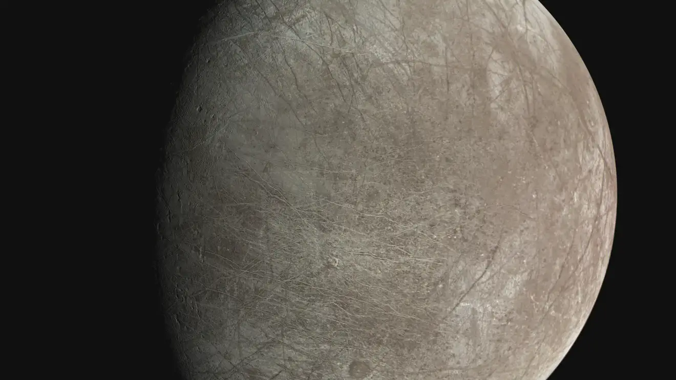 На снимках NASA со спутника Юпитера увидели «движущегося утконоса»