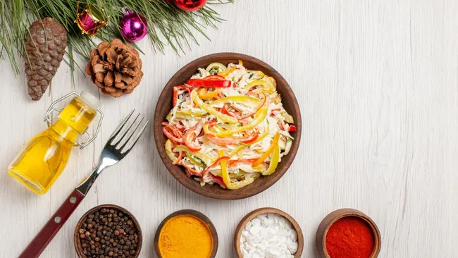 Альтернатива оливье — этот салат точно не останется без внимания на новогоднем столе