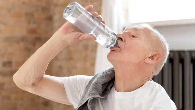  Употребление минеральной воды укрепляет мышечные ткани в пожилом возрасте