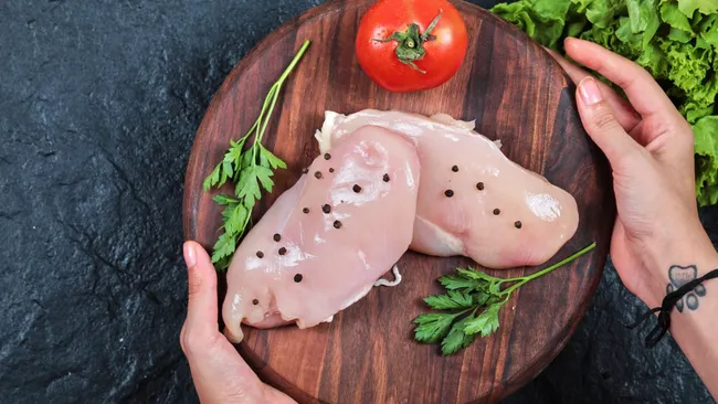Идеальный вариант для худеющих – рецепт куриной грудки с грибами в томатном соусе