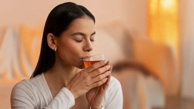 Употребление свежезаваренного зелёного чая замедляет процессы старения