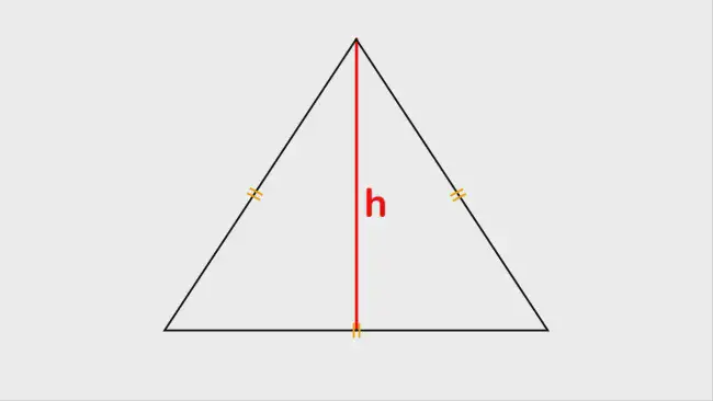 Равносторонний треугольник, у которого известна высота
